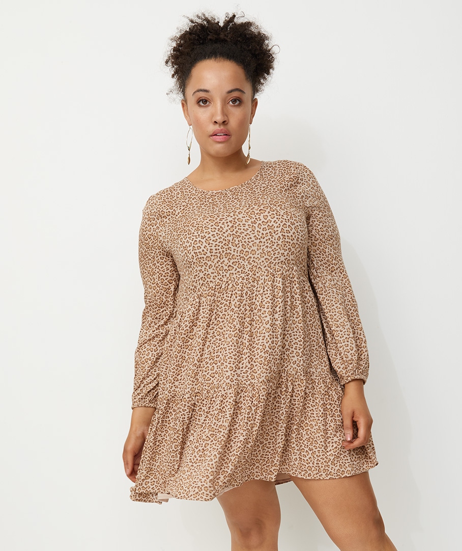 sportsgirl leopard print dress