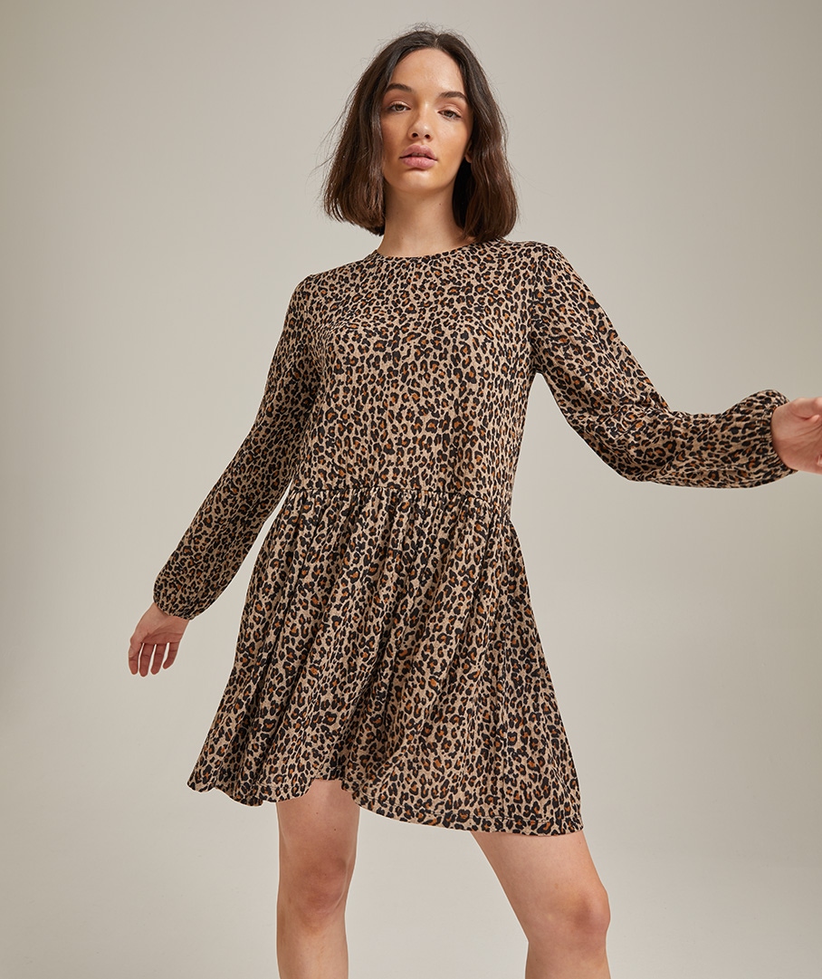 sportsgirl leopard print dress