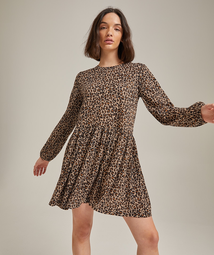 sportsgirl leopard dress