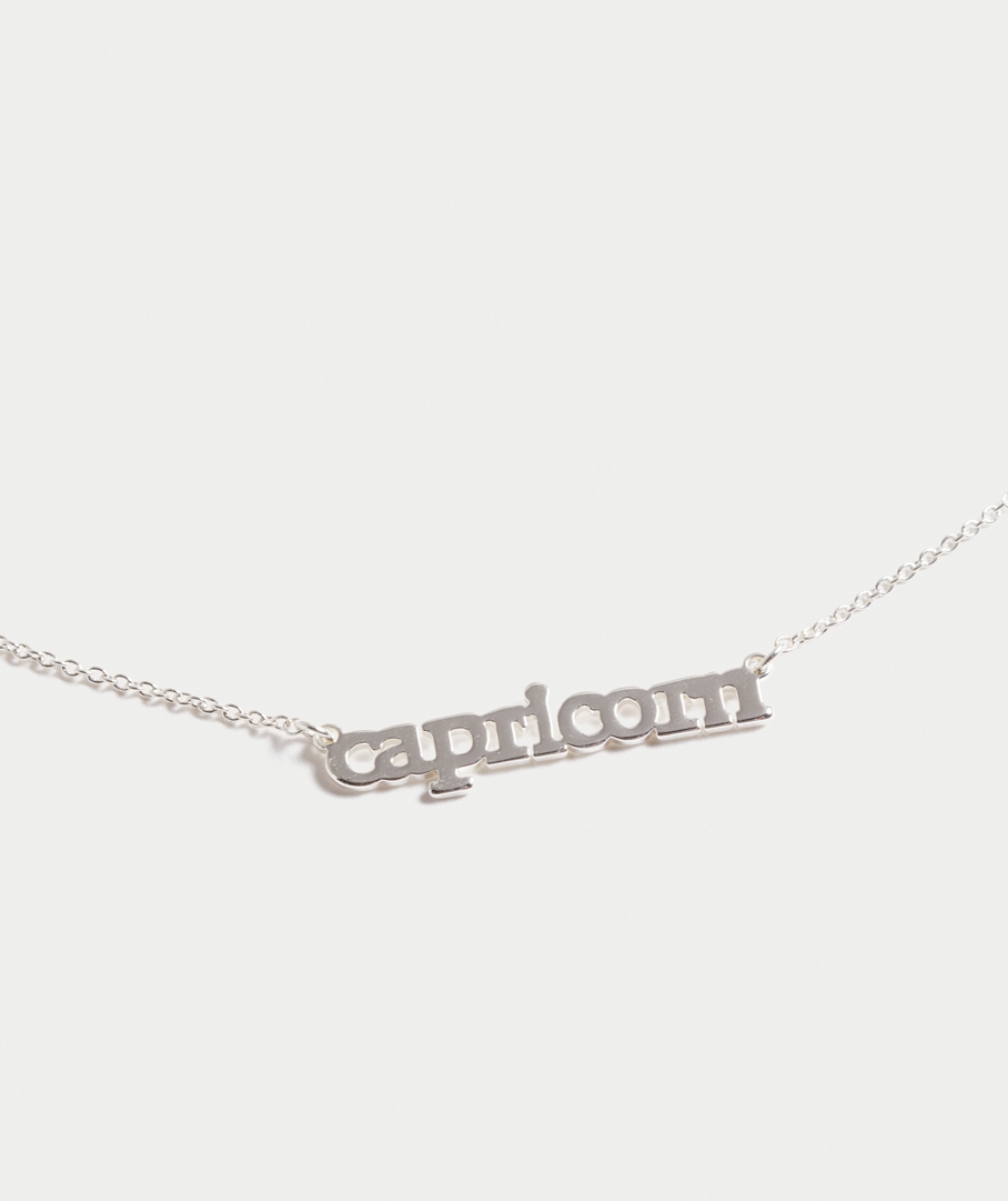 Bershka zodiac necklace deals