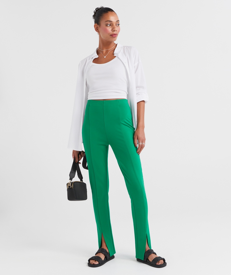 FLOWING WIDELEG TROUSERS  Black  ZARA United Kingdom