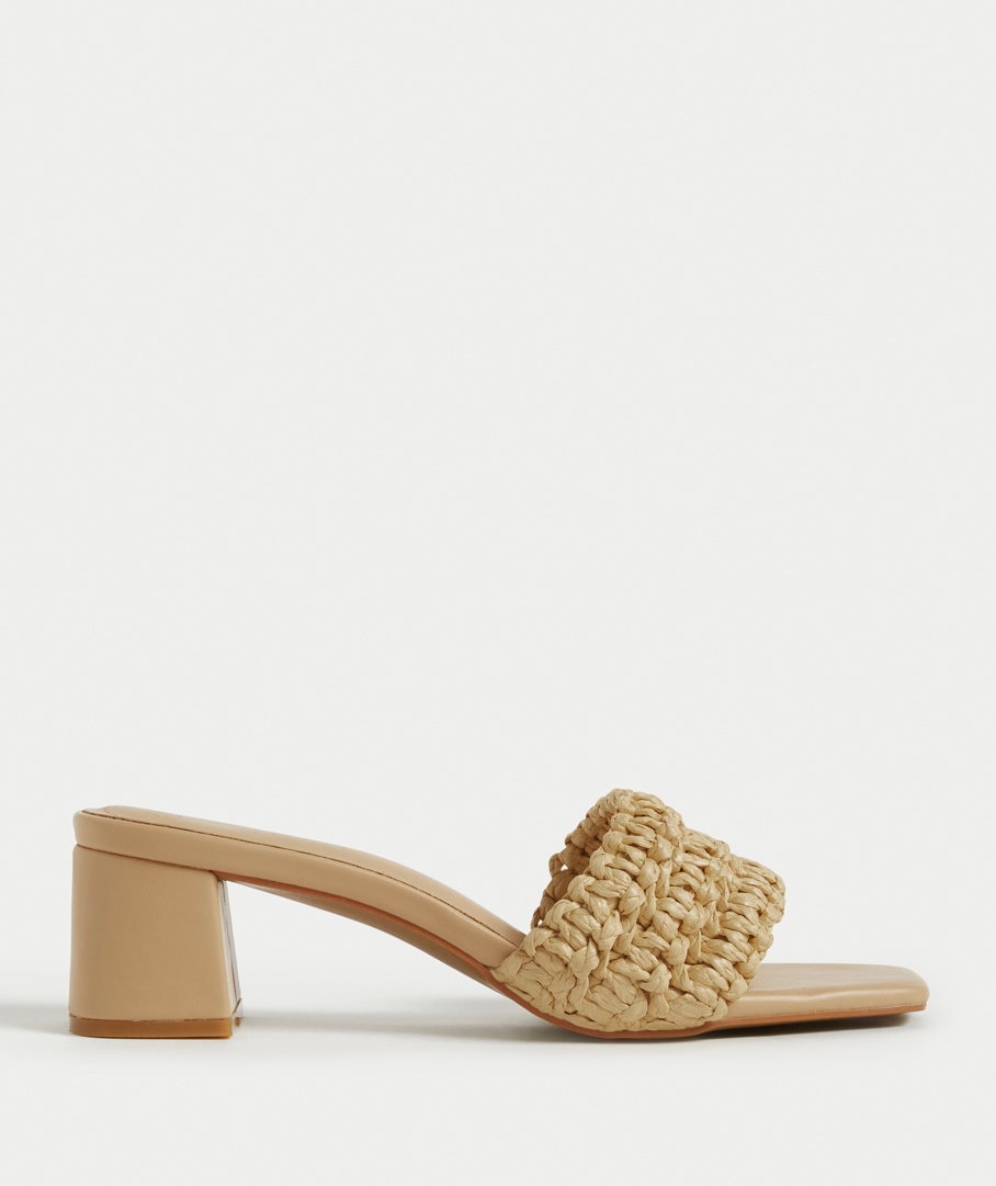 Woven heels online